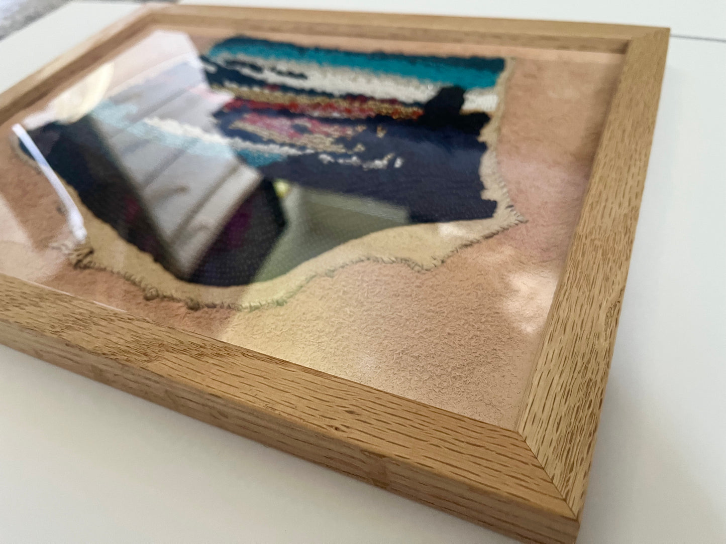 Original Textile Art - "Sunrise Shine"