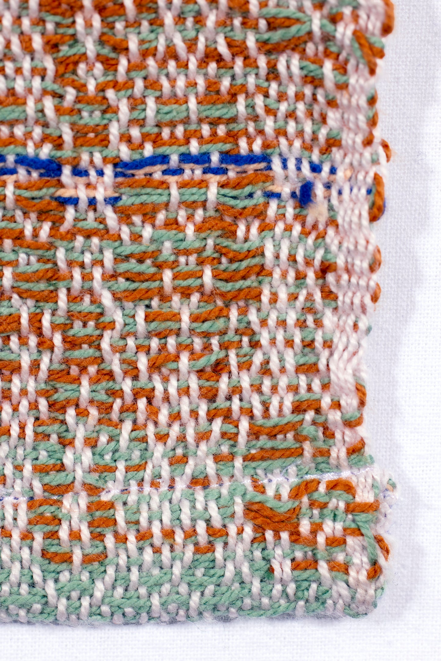 Original Textile Art - "Vintage Ashes"