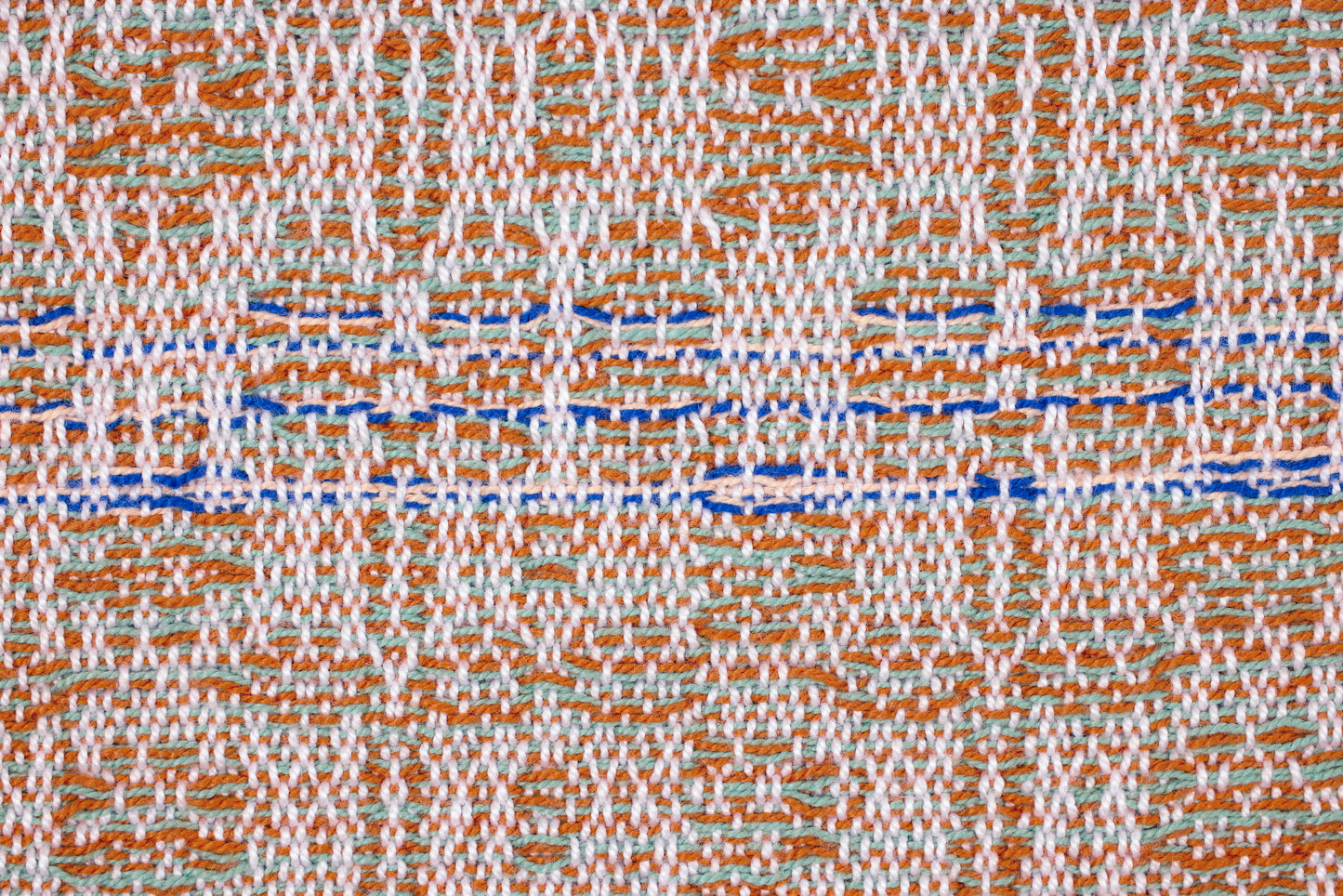 Original Textile Art - "Vintage Ashes"