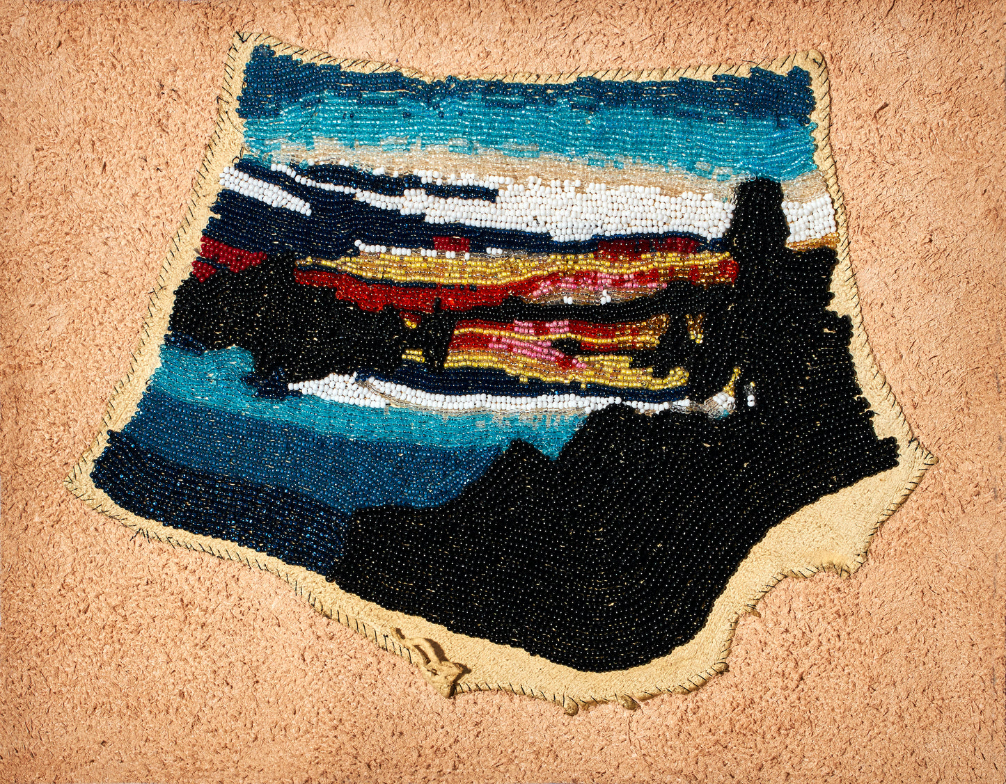 Original Textile Art - "Sunrise Shine"