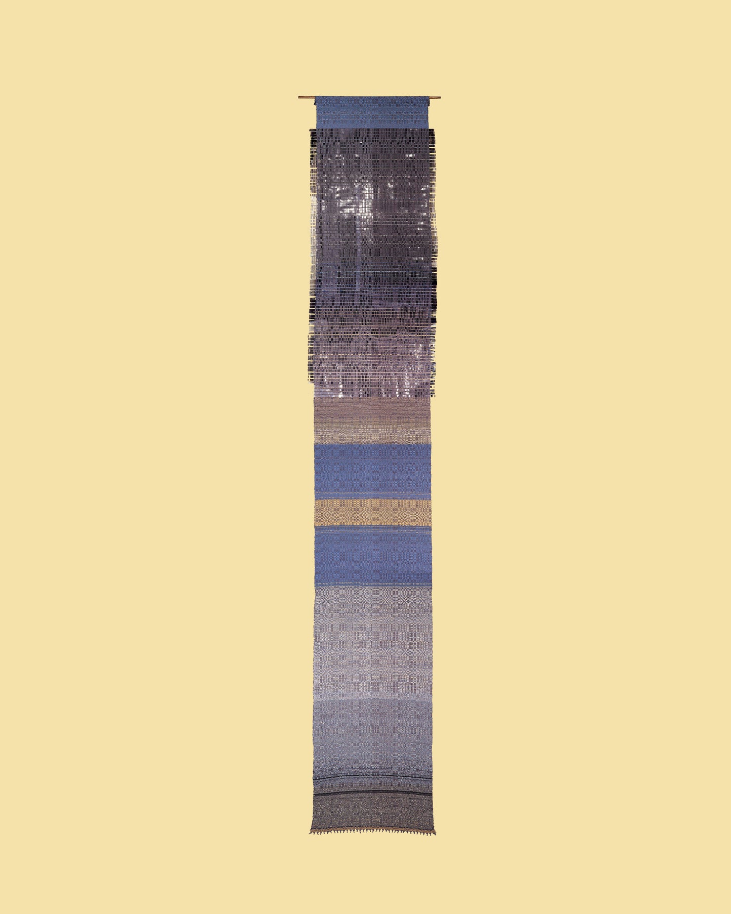 Original Textile Art Installation - "Ghost Home of Childhood"