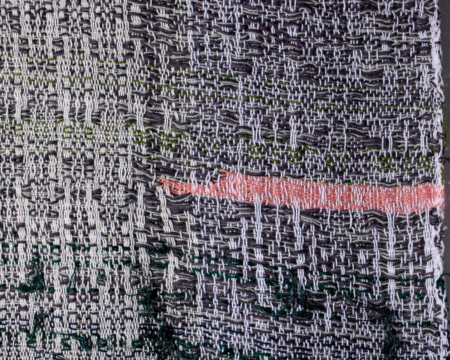 Original Textile Art - "Lavender Fields Forever"