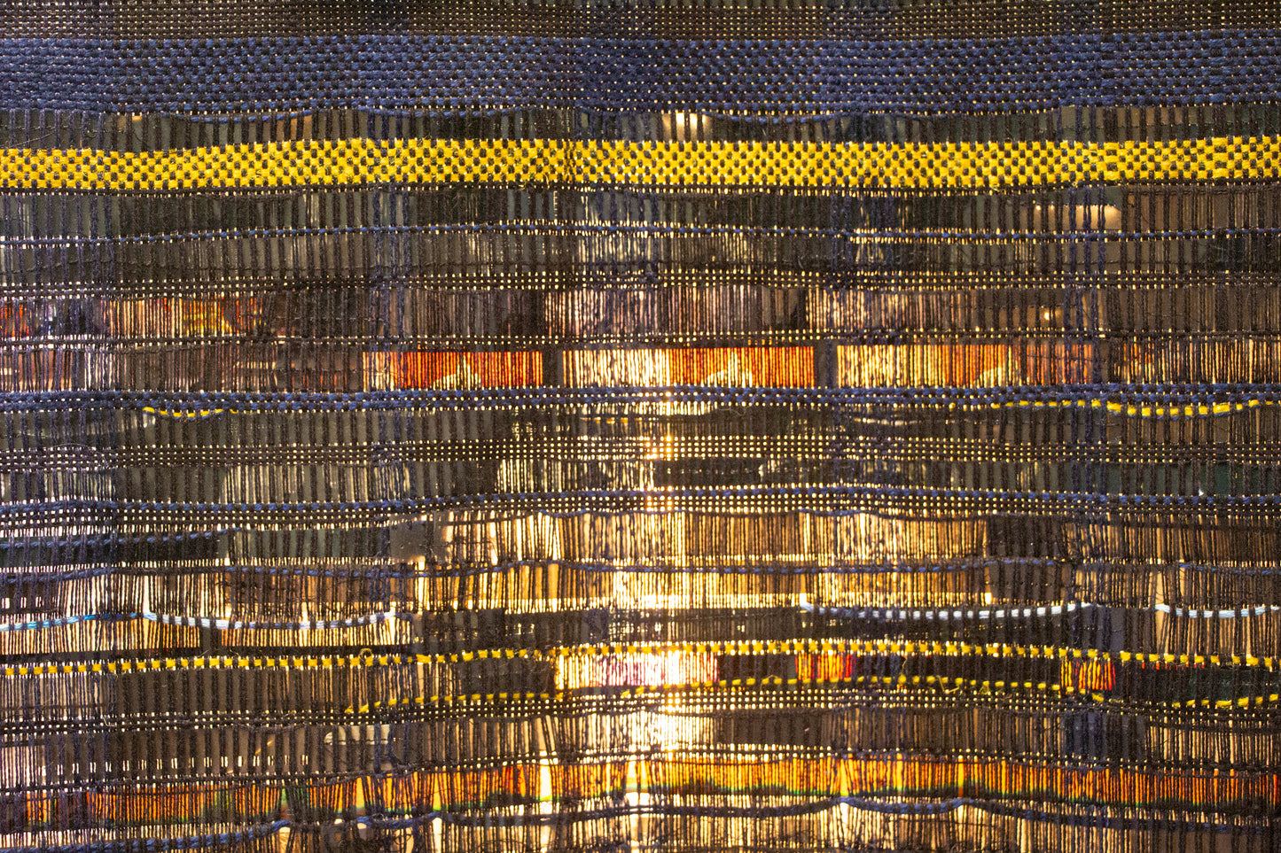 Original Textile Art - "Rundate 12/31/1992"