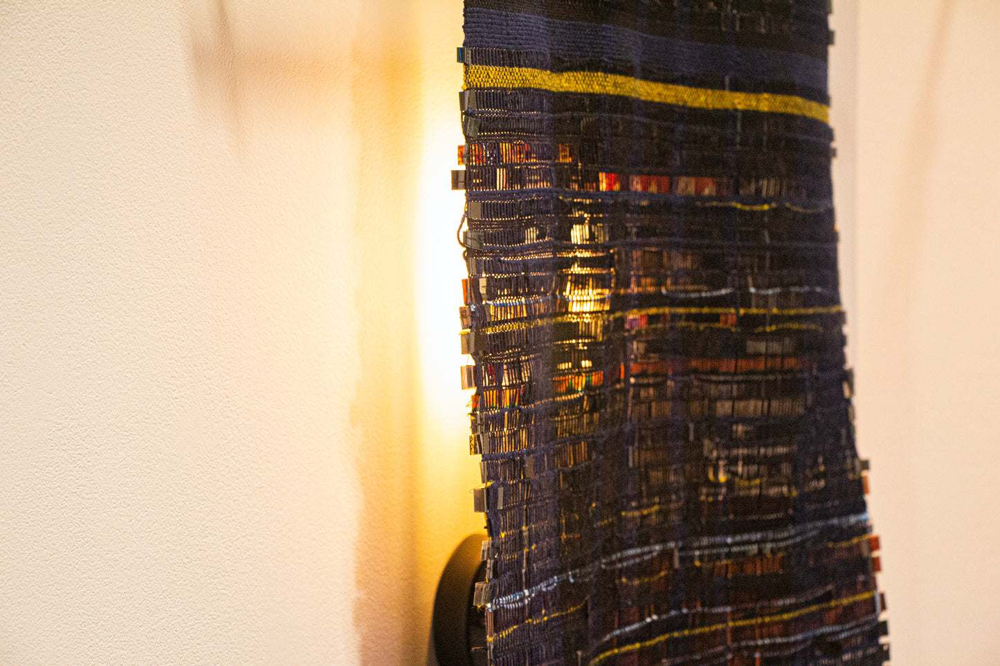 Original Textile Art - "Rundate 12/31/1992"