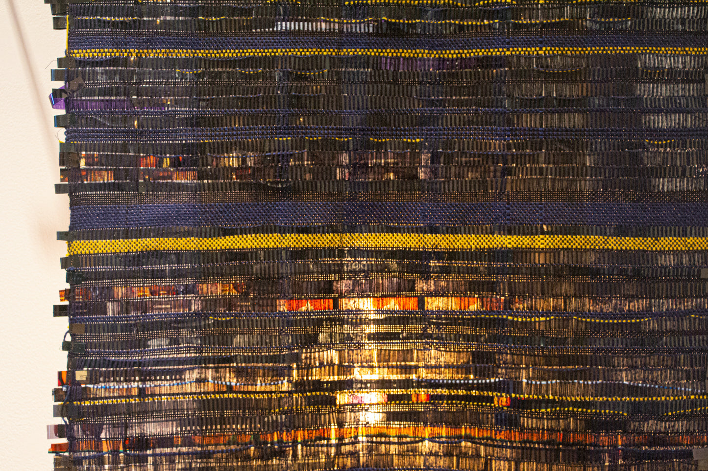 Original Textile Art - "Rundate 12/31/1992"