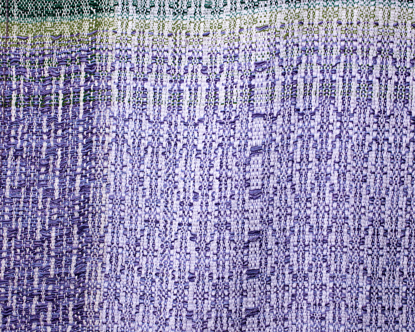 Original Textile Art - Lavender Fields Forever